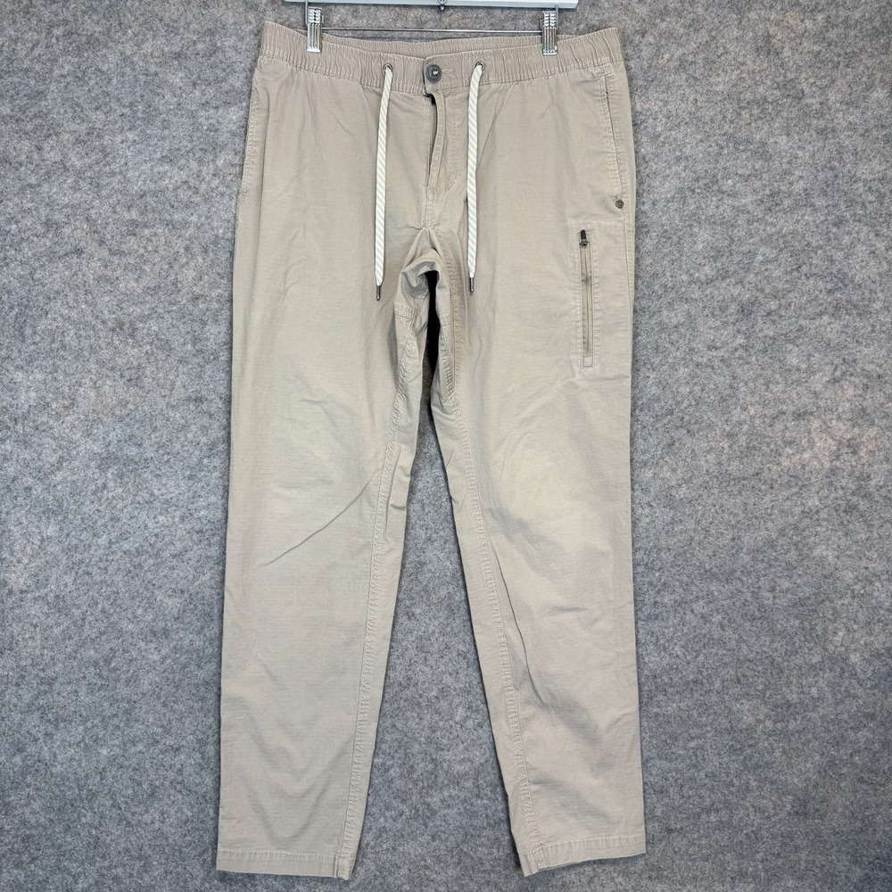 Vuori Climber Ripstop Pants Mens Large Slim Hiking Elastic Waist Drawstring